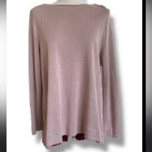 COS Pink Long Sleeve Top